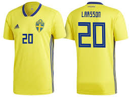 Learn all the latest news at scores24.live! Sweden World Cup Jersey 2018 Jordan Larsson Shirt World Cup Jerseys Jersey Soccer Shirts