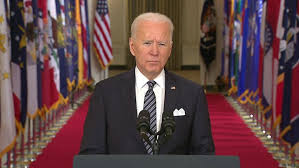 President donald trump addressed the nation tuesday evening during which laid out his priorities for immigration reform and border security. Biden Compares Himself To The Alternative Trump In First Prime Time Speech