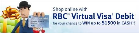 rbc virtual visa debit rbc royal bank