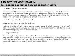 Cover Letter Tips for Customer Service Representative