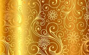 Brown Wallpaper Background Gold