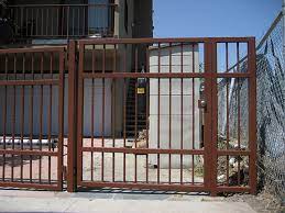 Due to the nature of construction, metal side gates are unable to provide high levels of privacy due to the gaps in between the steel bars. Painting Your Metal Gate Useful Tips