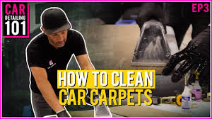 how to detail car carpets car