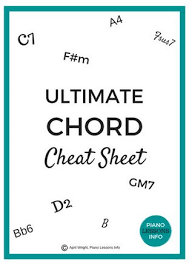 Free Download Ultimate Piano Chord Cheat Sheet