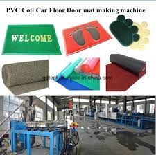 pvc car floor mat making machine