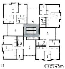 floor layout of a student hostel