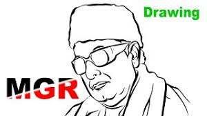 dr mgr drawing aiadmk founder mgr