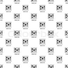 Bubble Chart Pattern Vector Seamless Stock Vector