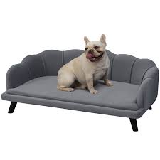 pawhut dog sofa for um large dogs