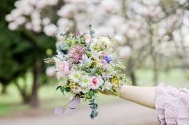 Romantic Bridal Bouquet Meadow Flower