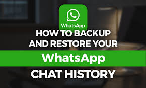 How To Backup And Restore Whatsapp Chat History In 2019