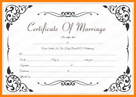 8 Free Printable Blank Marriage Certificates St Columbaretreat House