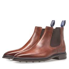 Free shipping both ways on chelsea boots from our vast selection of styles. Cognac Coloured Calf Leather Chelsea Boot 10669 01 Floris Van Bommel Official