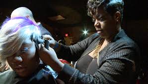hair stylist showcase talents at first