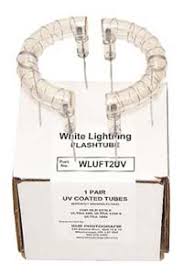 Flashtubes For White Lightning Ultra Uv Coated Plain Wire Leads