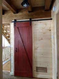 swinging hinged barn doors sashco log