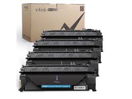 V4ink 4pk Compatible Toner Cartridge Replacement For Hp 80a Cf280a Toner Cartridge Black For Use In Hp Laserjet Pro 400 M401n M401dn M401dne M401dw