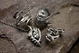 silver parasyte jewelry is perfect for