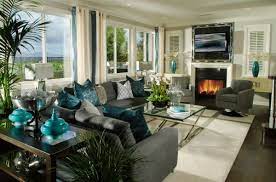 decorating with turquoise colors of
