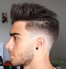 In our guide, you'll find all the most popular hairstyles for boys, including the comb over, quiff, slicked back, pompadour, crop top, faux hawk, shag, messy style, and spiky hair. 100 Cool Short Hairstyles And Haircuts For Boys And Men