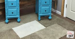 how to make carpet sle area rug on a