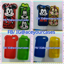 cutie disney character silicone cases 獨家 可愛迪士尼塗鴉軟殼available for 適用於 iphone5 iphone5s line wechat facebook instamessage aceyou phone cases case phone