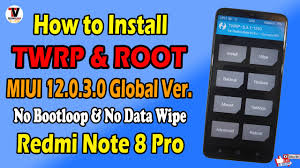 Note many devices will replace your custom recovery automatically during first boot. Install Twrp Root Miui 12 0 3 0 Android 10 Global Stable On Redmi Note 8 Pro 100 Safe Method Iphone Wired