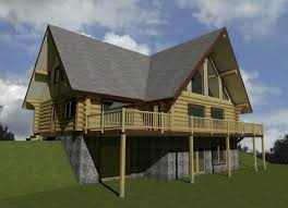 Handcrafted Canadian Log Home Plans