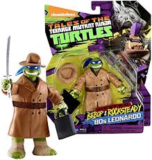Teenage mutant ninja turtles is a 2017 arcade brawler developed by raw thrills. Amazon Com Tmnt Year 2017 Tales Of Teenage Mutant Ninja Turtles Wanted Bebop Rocksteady Series 5 Inch Tall Figure 80s Leonardo In Trench Coat With Suitcase Hat And Twin Swords Toys