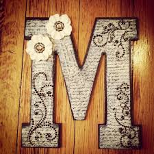 4.6 out of 5 stars 196. Diy Wooden Monogram Letters Pretty In Petite