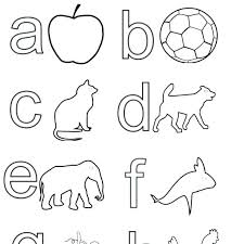 Coloring Book Template Alphabet Coloring Books S For Adults Book