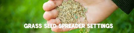gr seed spreader settings chuck
