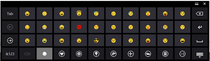 use emoji on windows 8 1