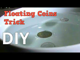 floating coins experiment youtube