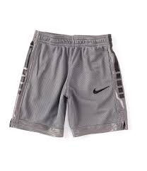 nike little boys dri fit elite shorts smoke gray size 6
