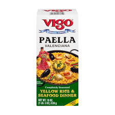 vigo paella valenciana yellow rice