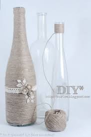 repurposed diy wine bottle craft ideas