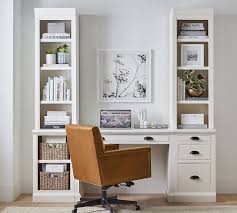 An easy and inexpensive project! Aubrey 78 Desk With Bookcase File Cabinet Pottery Barn
