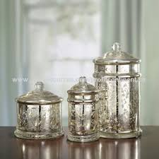 Mercury Apothecary Glass Canisters