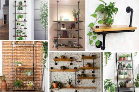 Wall Mounted Plant Shelves 10