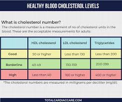 Cholesterol Chart Total Cardiac Care Dr Mahadevan