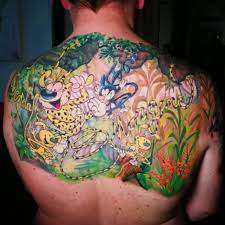 Tattoo uploaded by Fred-ink tattoo • Tattoo cover marsupilami Ta • 920176 •  Tattoodo