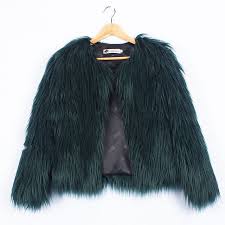 Toddler Girl Faux Fur Jacket Thick