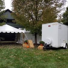Portable rental restrooms for your wedding will cost between $300 and $750 including fees for delivery, setup and service costs. Understanding Portable Toilets And Restroom Trailers Kerkstra Services