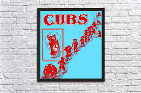 1907 Chicago Cubs Art Row One Brand