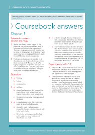 igcse chemistry 5ed tr coursebook answers