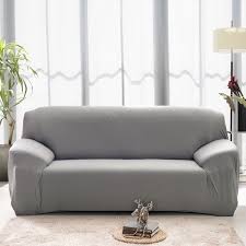 Solid Color Slipcovers Sofa Cover 1 2 3