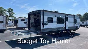 budget friendly toy hauler 2023 kz