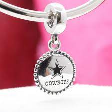 New! Authentic Pandora Dallas Cowboys Football Charm Dangle | eBay