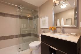 Image provided by at home with ashley. 8 Ways To Make A Small Bathroom Look Bigger